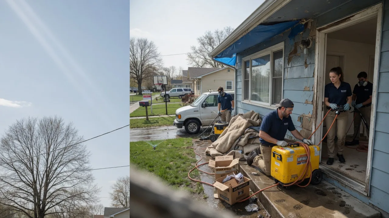 Basement Flood Cleanup in Ambrose, ND near me
